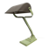 Articulated desk lamp ERPE — Pale green and Bakelite, Belgium, 1930s-40s