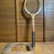 Raquette tennis ancienne dunlop maxply bois + protection sport vintage