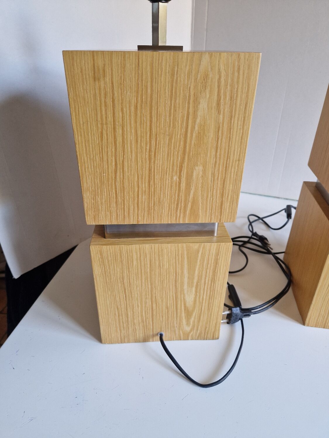 Set of 2 designer lamps from the 80s and 90s