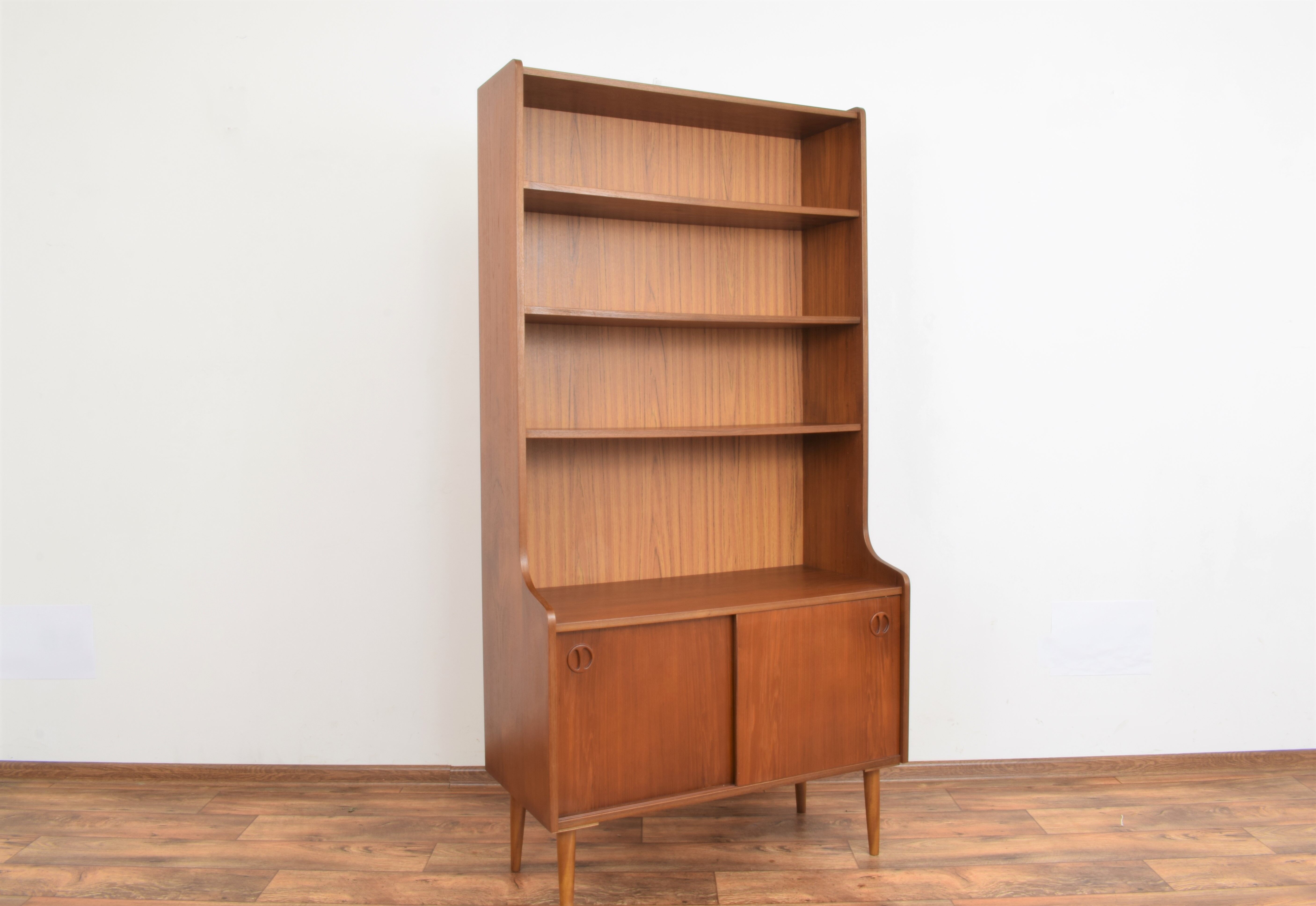 Mid-Century Swedish Teak Bookcase from Royal Board, 1960s.