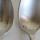 Uniplat monogrammed Christofle 5 Forks 4 large and small spoons