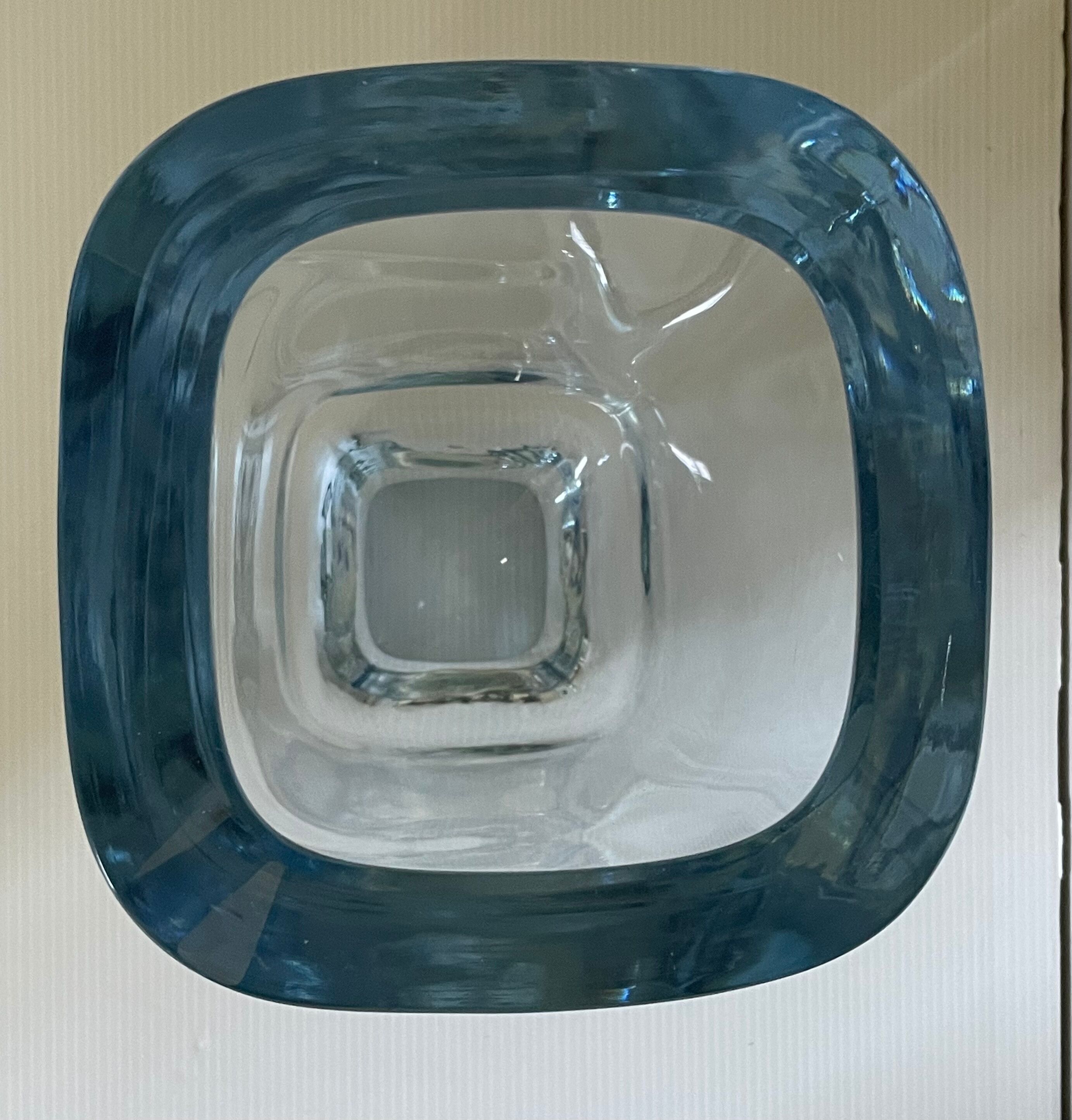 Scandinavian crystal vase from Strombergshyttan 26cm