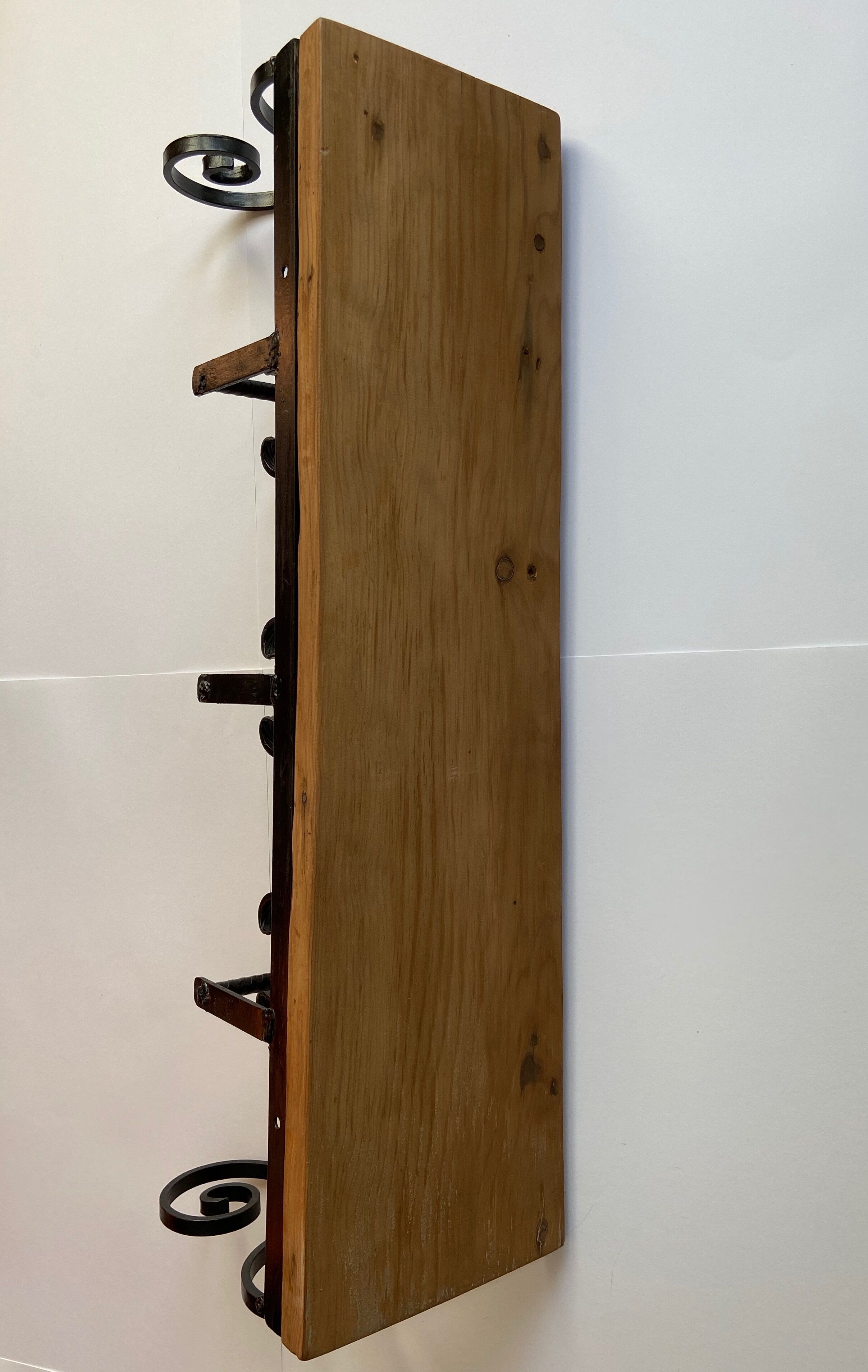 Vintage wall coat rack