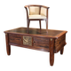 Art Deco flat desk and executive chair by Jules Cayette
