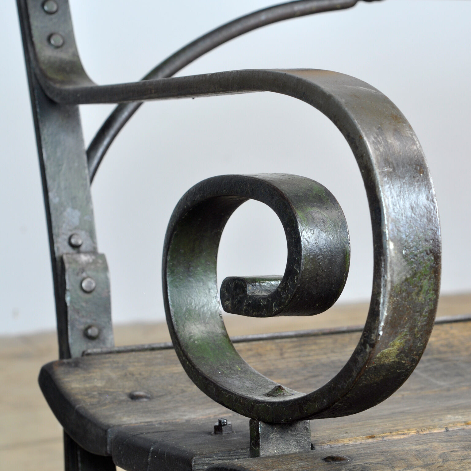 Monumental Park Bench, Circa 1900