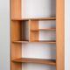 Wooden library by Pierre Guariche for Negroni, La Plagne, 1960s