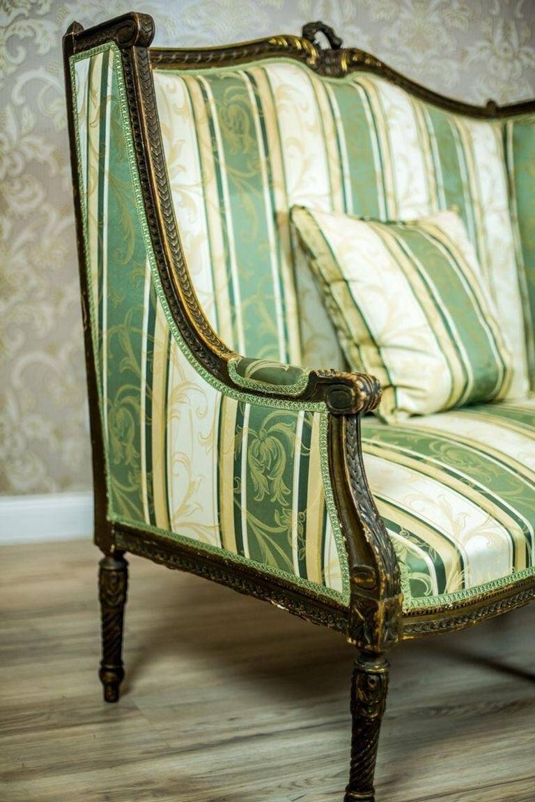 Small Upholstered Sofa, 1890s