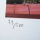 Lithograph by David Hockney, signed and numbered.