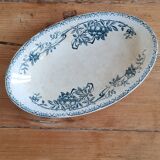 Plat de sercive ovale