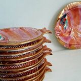 Vintage fish dessert service