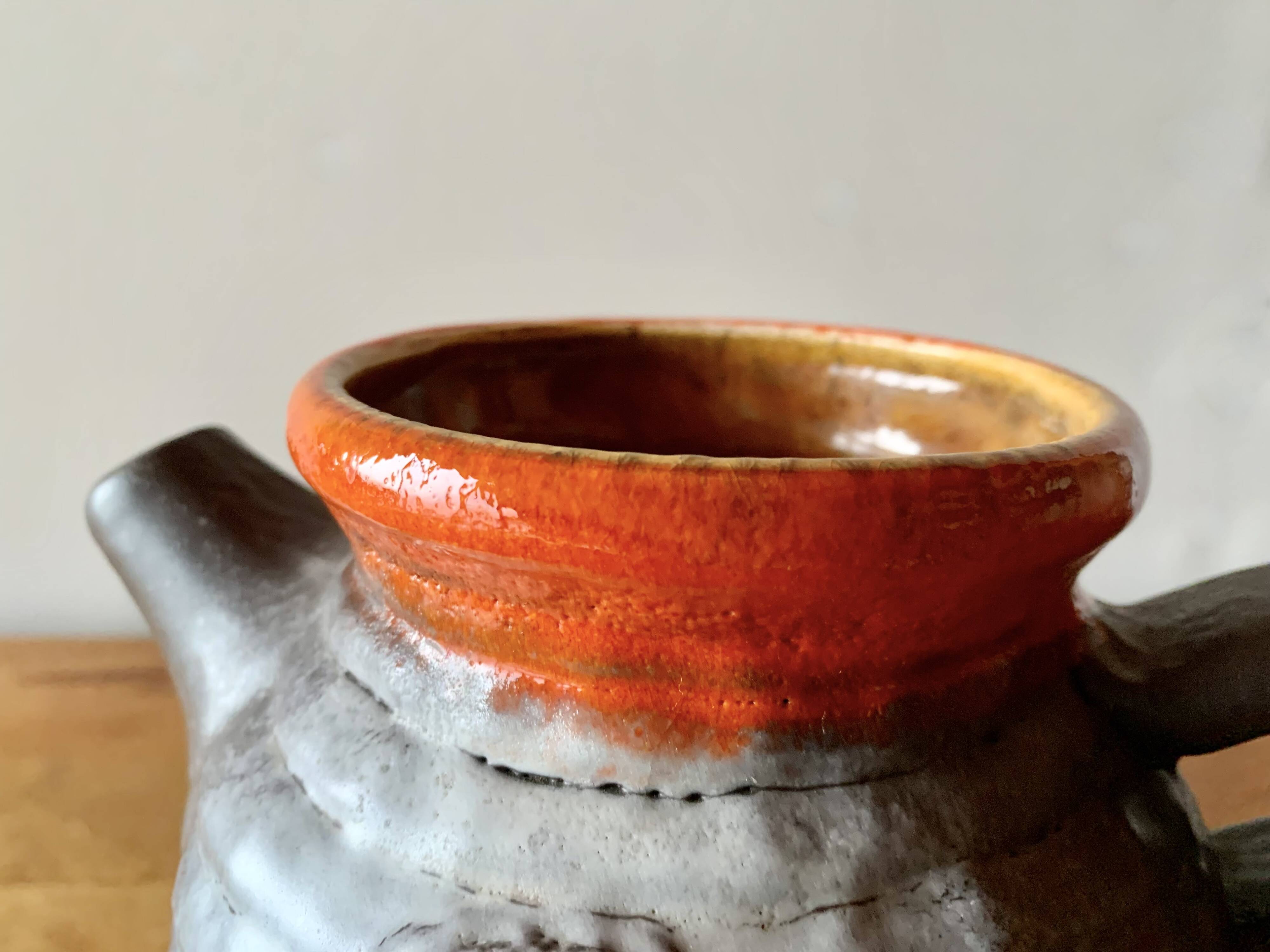 Bay Keramik - Vintage West Germany Vase or Pitcher - Model 89-20 - - Fat Lava