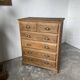 1950 oak chiffonier chest of drawers