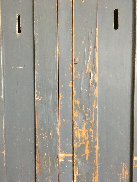 Old wooden cabinet 2 doors