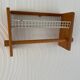 Vintage spice rack and kitchen towel