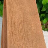 Solid wood bookcase shelf