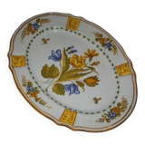 plat de service oval