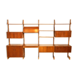 Teak "system" library, sweden, 1960