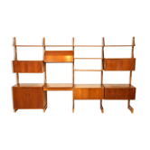 Teak "system" library, sweden, 1960