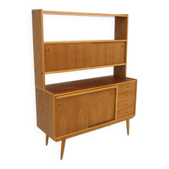 Scandinavian secretary desk in teak and oak, Sweden, 1960