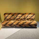 Mid Century Modular Sofa, Italy, 1970's(3pcs)