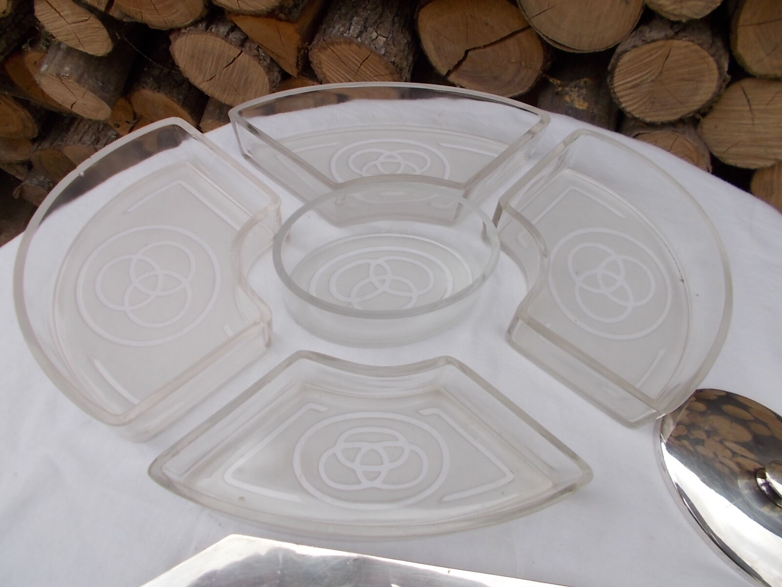 Art Deco serving platter