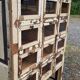 Meuble de marchand - chiffonnier 12 tiroirs en teck