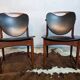 2 Danish chairs by Arne Hovmand in teak.