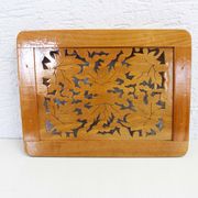 Plateau vintage en bois