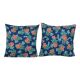 Set of 2 vintage Turkish cushion covers 61x61 cm