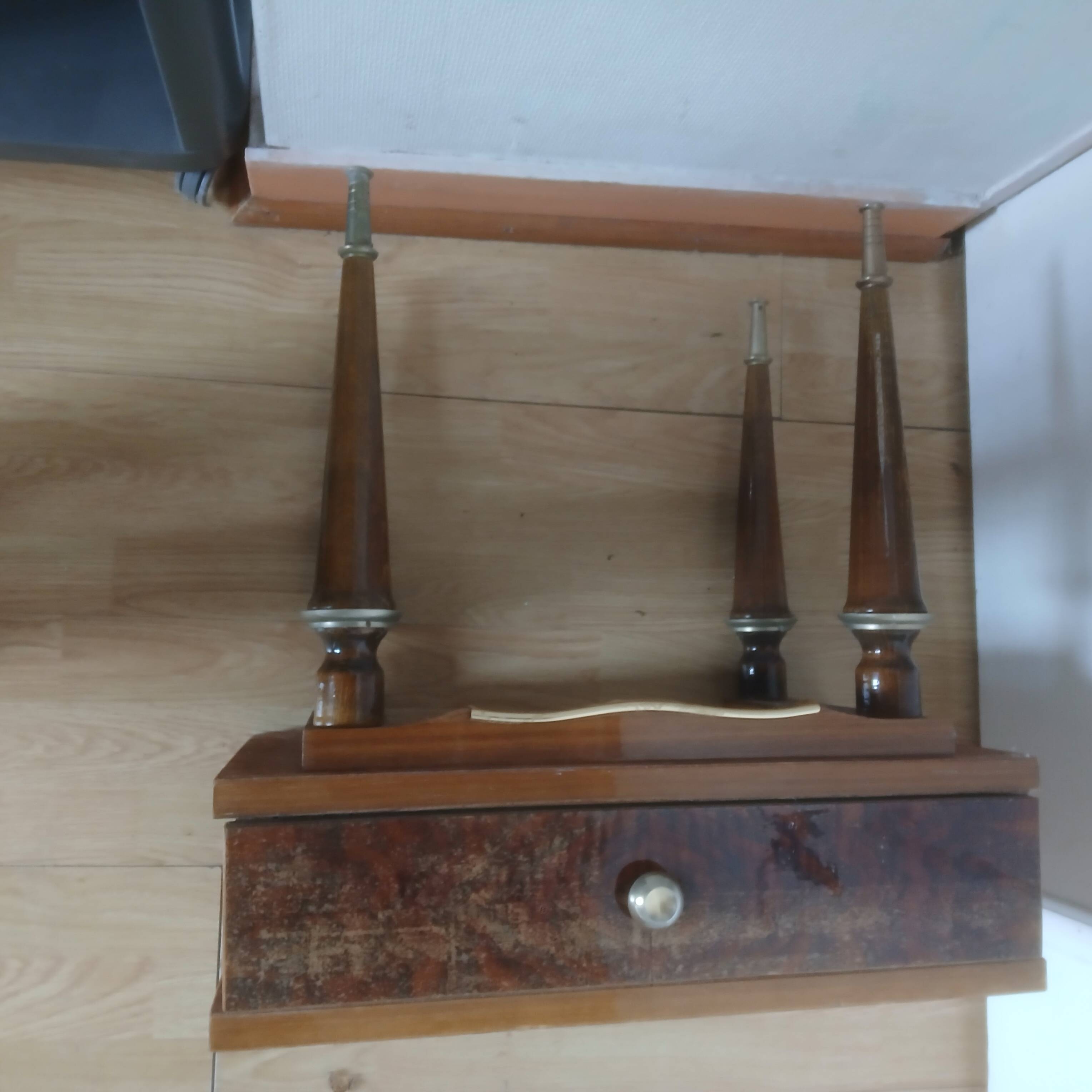 1950s bedside table – authentic charm to restore