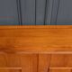 Sideboard from the 1940s two doors marquetry ornamented bronze