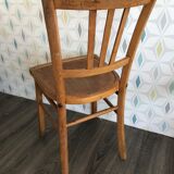 Light wood bistro chair