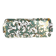 Rectangular Limoges porcelain dish – Geneviève Lethu – “Cipango” decor, 1991