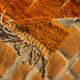 Clementine - Custom orange wool Berber rug