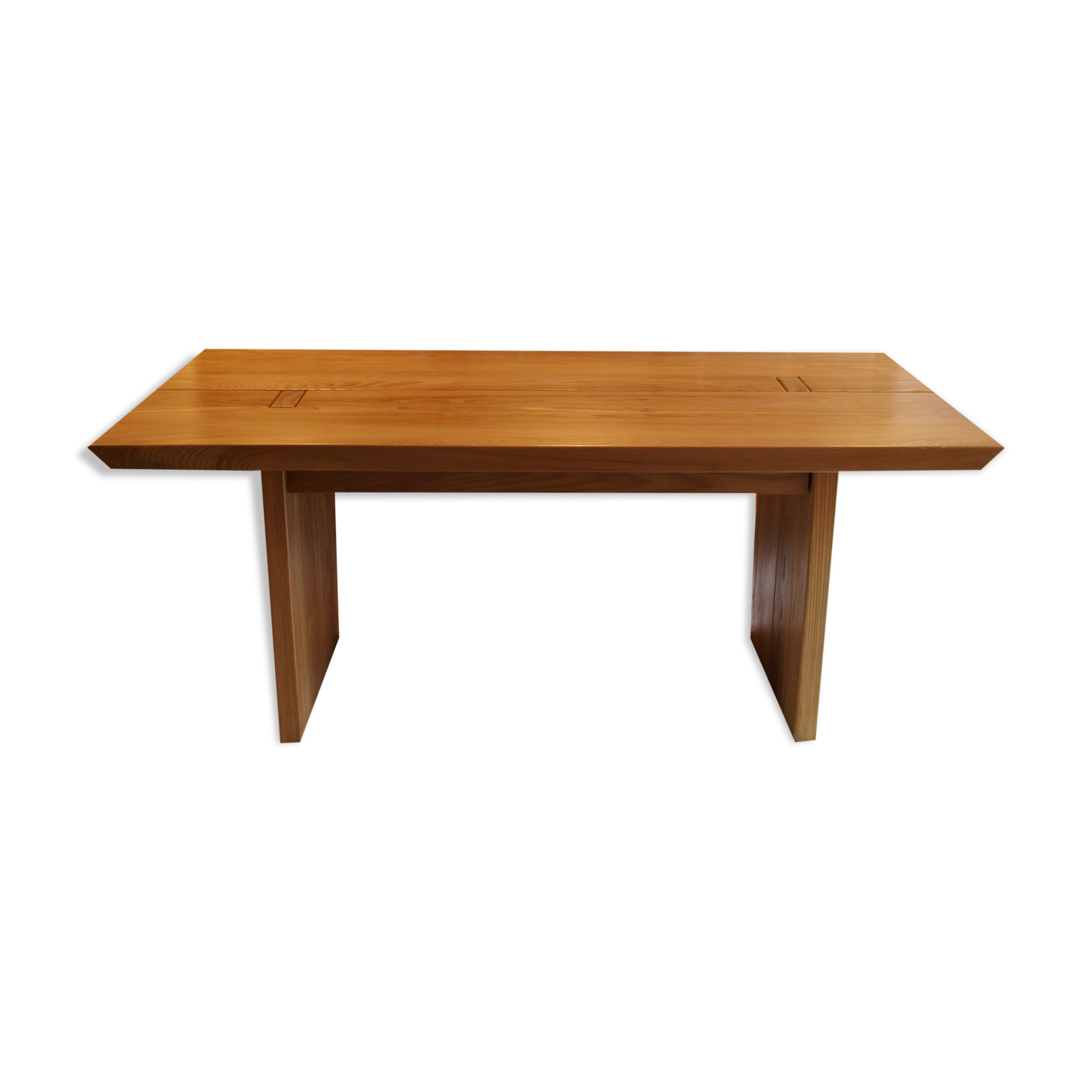 Solid elm table or desk Maison Regain