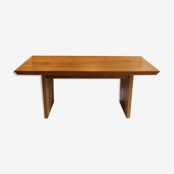 Solid elm table or desk Maison Regain