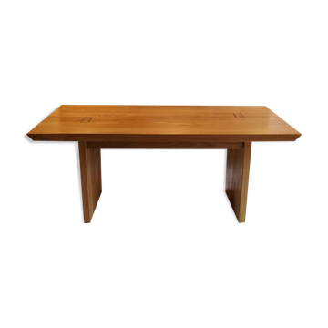 Table ou bureau orme massif Maison Regain