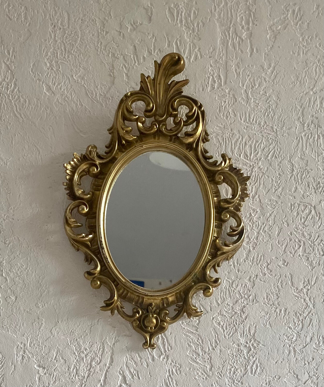 Old Baroque Frame Mirror, Roberta Wood
