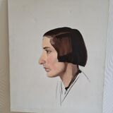 White portrait board