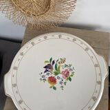 Plat à gâteau ancien Digoin France