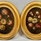 Paire de natures mortes florales