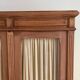 Showcase three vintage glass doors