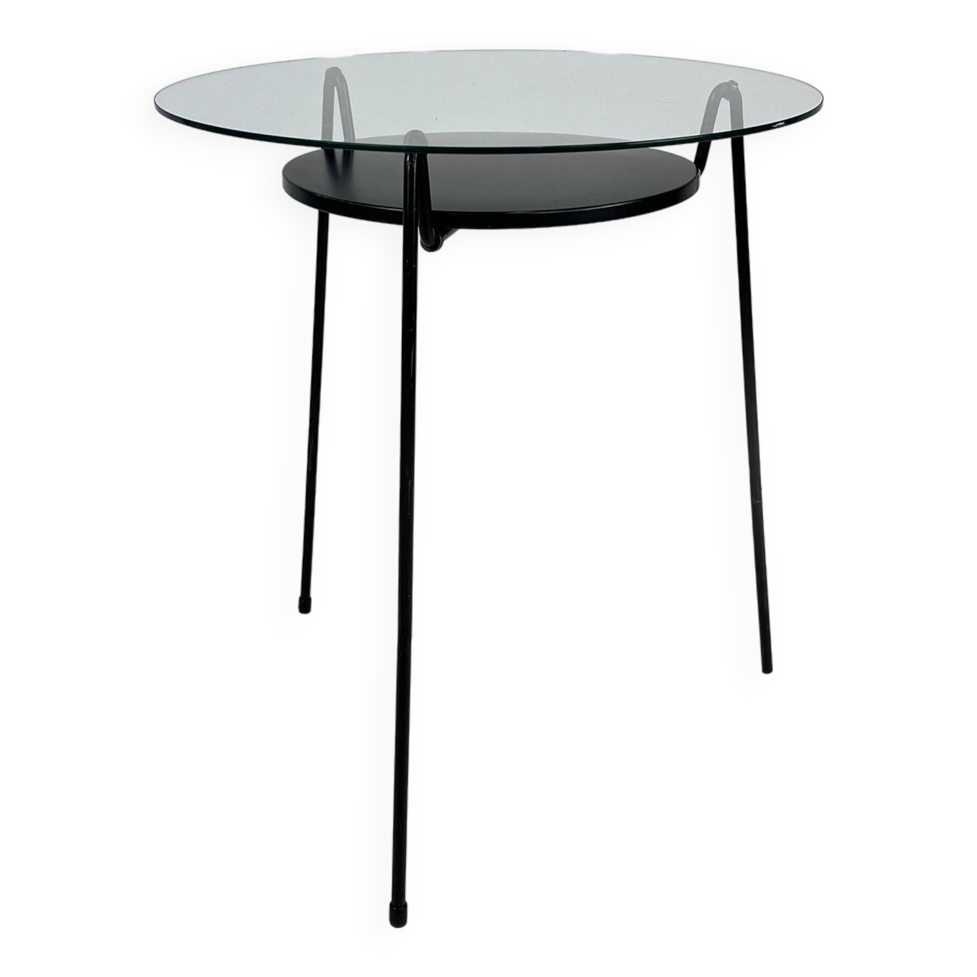 Mid Century Dutch Design SideTable by Wim Rietveld for Gispen, 1950s