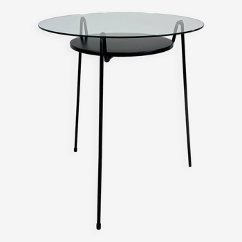 Table d'Appoint Mid Century Design par Wim Rietveld pour Gispen, Pays-Bas, 1950s