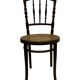 Thonet dining chair model 232, circa 1930 - dining chair with webbing seat