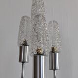 4-light staircase floor lamp from the 60s/70s