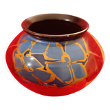 Vallauris ball vase. Signed LG