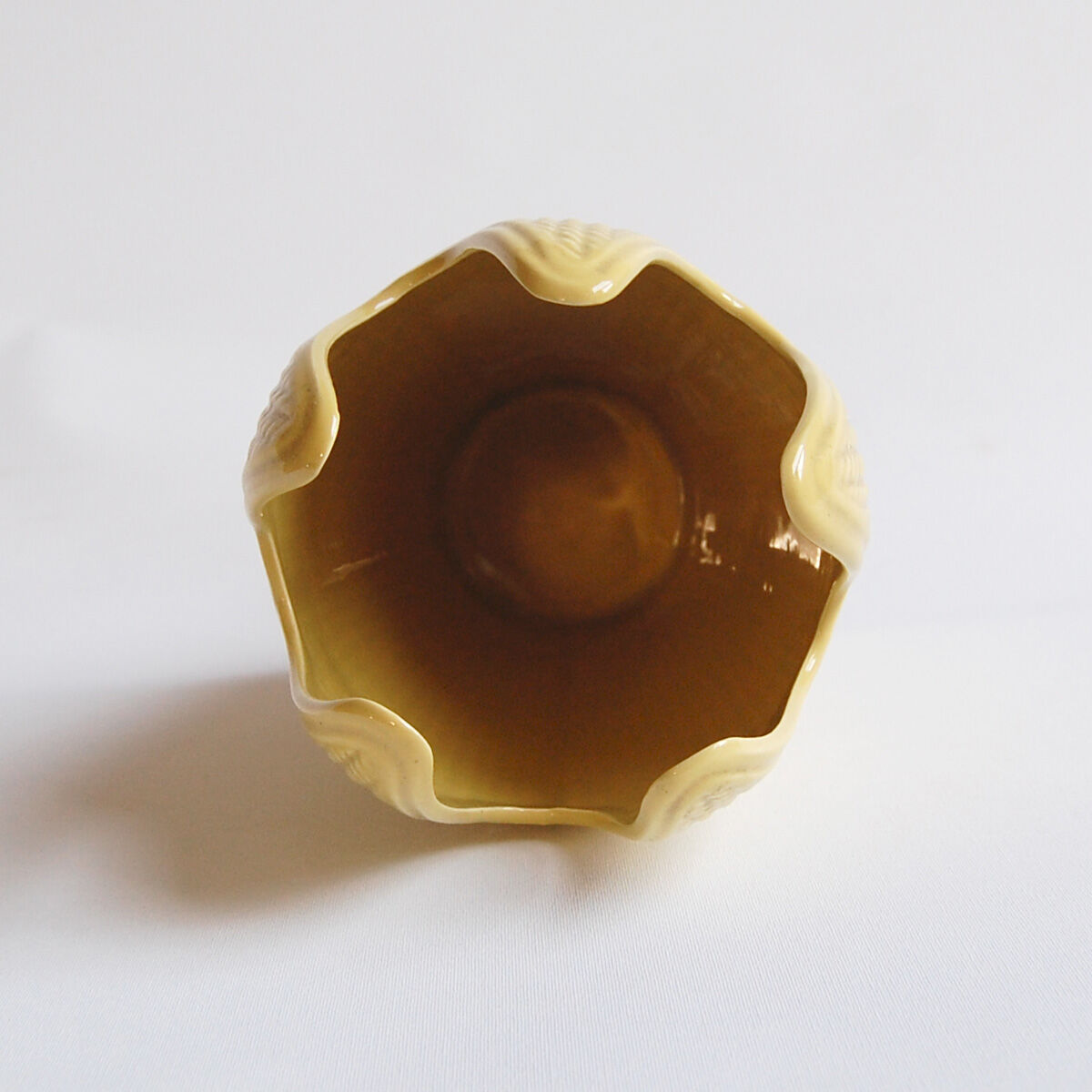 Vintage vase by Ernest d'Hossche for Keralux 1956