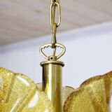 Murano glass pendant light by Carl Fagerlund for Solken Leuchten, 1960