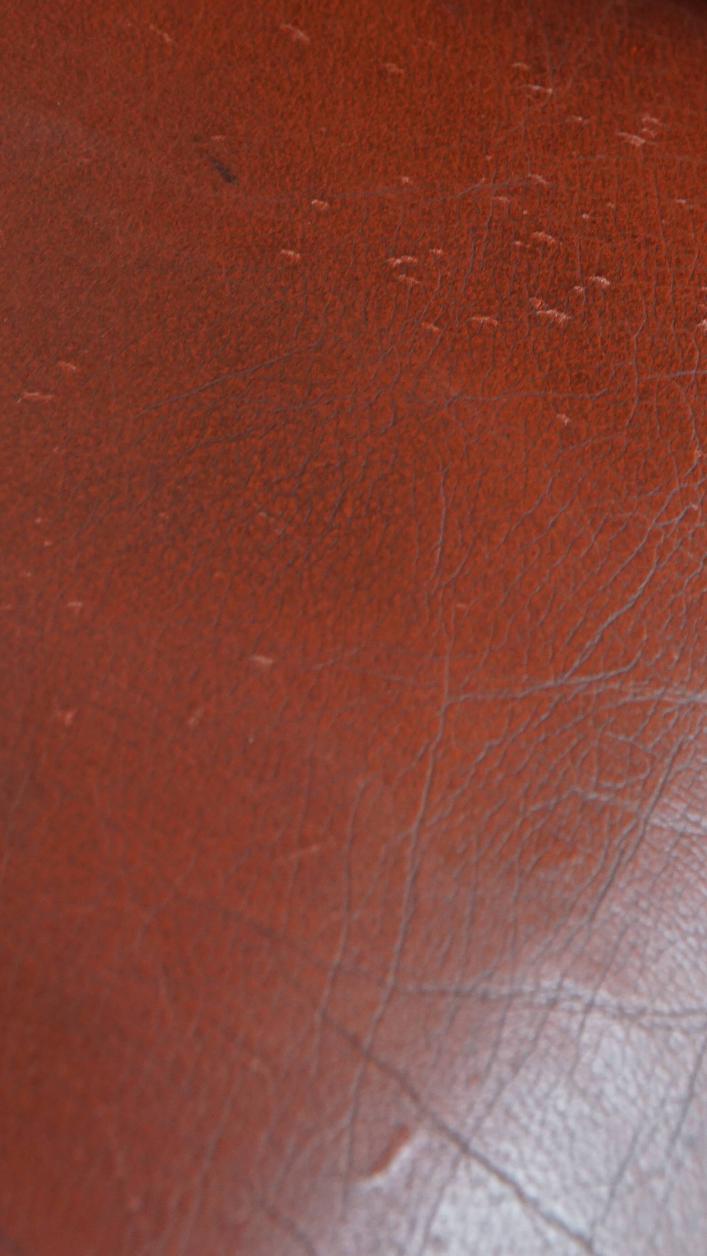 English Cowhide Leather Chesterfield Armchair